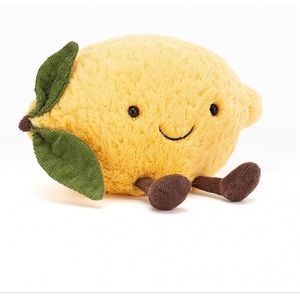 Jellycat London Amusable lemon stuffed lemon toy by Jelly cat